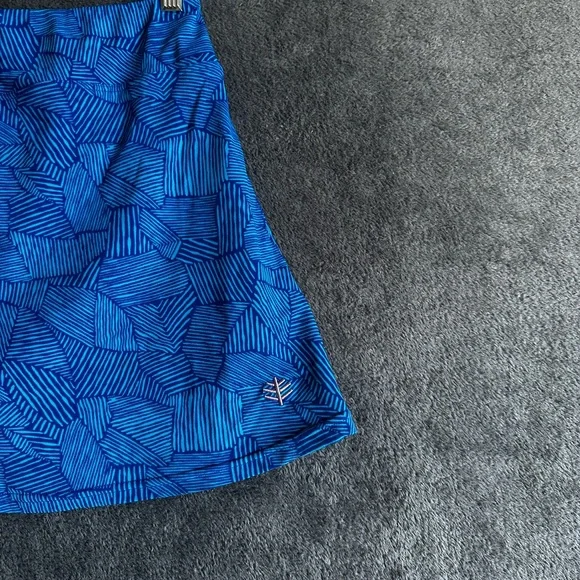 COOLIBAR SKORT SKIRT UPF+50 UV PROTECTION BLUE SZ M - Picture 9 of 13